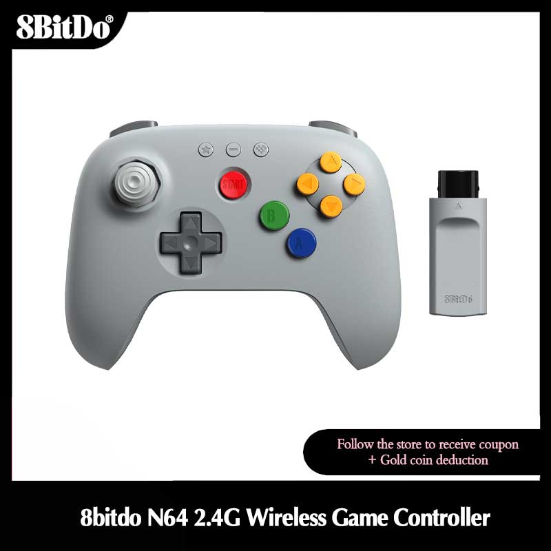 Board Game Android - Беспроводной игровой контроллер 8BitDo N64 2.4G