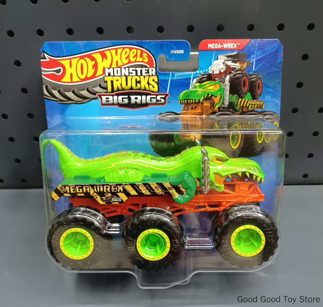 Hot Wheels Mega Wreckin Wolf S – обзор и цена Hot Wheels Car Monster Trucks